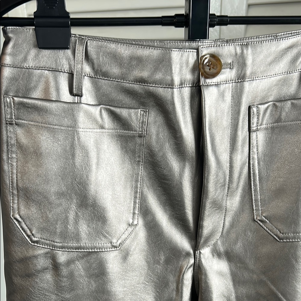 Chrome/Silver CeCe brand Pants